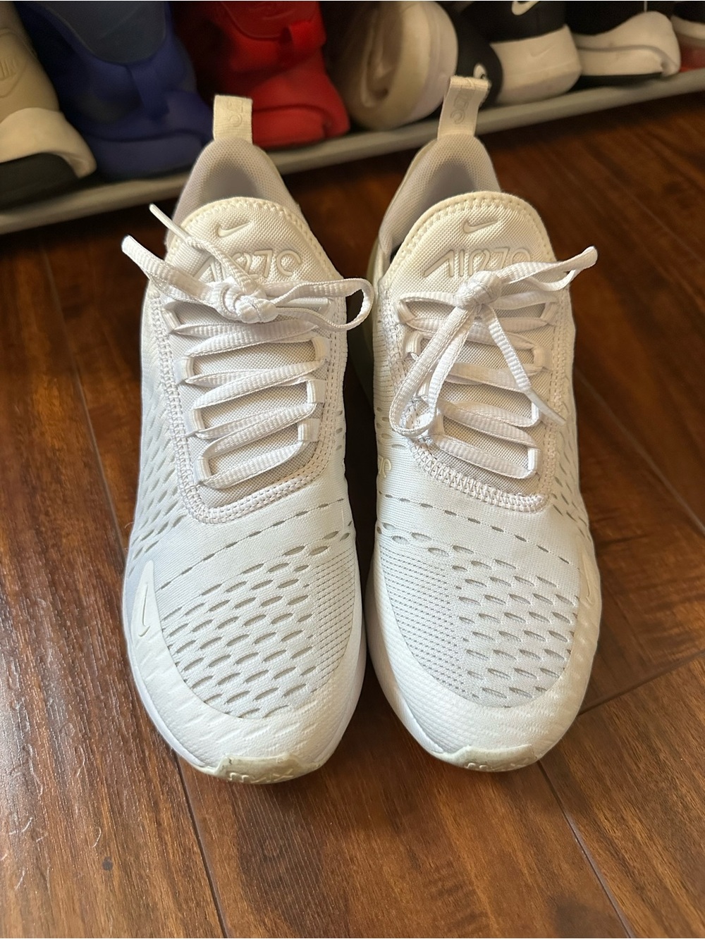 Nike Air Max 270 Athletic Shoes White